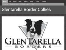 Tablet Screenshot of glentarellaborders.com